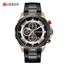 Cargar imagen en el visor de la galería, RELOJ PARA HOMBRE CURREN 8323BKRG - NEGRO