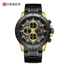 Cargar imagen en el visor de la galería, RELOJ PARA HOMBRE CURREN 8334BKGD - NEGRO