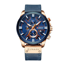 Cargar imagen en el visor de la galería, RELOJ CLÁSICO PARA HOMBRE CURREN KREC KREC8303 - AZUL