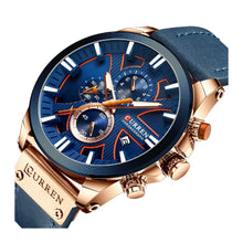 Cargar imagen en el visor de la galería, RELOJ CLÁSICO PARA HOMBRE CURREN KREC KREC8303 - AZUL