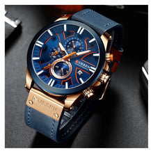 Cargar imagen en el visor de la galería, RELOJ CLÁSICO PARA HOMBRE CURREN KREC KREC8303 - AZUL