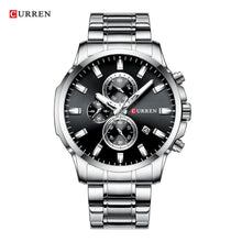 Cargar imagen en el visor de la galería, RELOJ PARA HOMBRE CURREN 8348GSL - PLATEADO