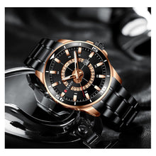 Cargar imagen en el visor de la galería, RELOJ PARA HOMBRE CURREN 8359BKRG - NEGRO