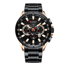 Cargar imagen en el visor de la galería, RELOJ PARA HOMBRE CURREN KREC KREC9501 - NEGRO