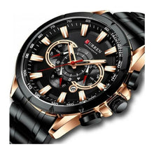 Cargar imagen en el visor de la galería, RELOJ PARA HOMBRE CURREN KREC KREC9501 - NEGRO