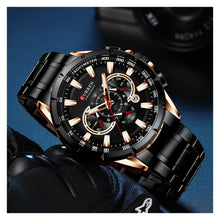Cargar imagen en el visor de la galería, RELOJ PARA HOMBRE CURREN KREC KREC9501 - NEGRO