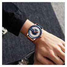 Cargar imagen en el visor de la galería, RELOJ CLÁSICO PARA HOMBRE CURREN 8374BLSL - AZUL