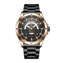 Cargar imagen en el visor de la galería, RELOJ PARA HOMBRE CURREN CUR8381BKRG - NEGRO