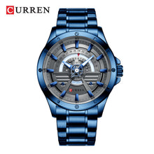 Cargar imagen en el visor de la galería, RELOJ PARA HOMBRE CURREN CUR8381BL - AZUL