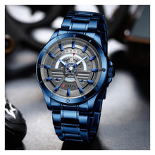 Cargar imagen en el visor de la galería, RELOJ PARA HOMBRE CURREN CUR8381BL - AZUL