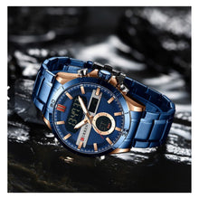 Cargar imagen en el visor de la galería, RELOJ PARA HOMBRE CURREN 8384BL - AZUL