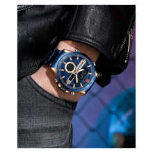 Cargar imagen en el visor de la galería, RELOJ PARA HOMBRE CURREN 8384BL - AZUL