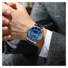 Cargar imagen en el visor de la galería, RELOJ PARA HOMBRE CURREN CUR8385BL - DORADO