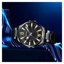 Cargar imagen en el visor de la galería, RELOJ PARA HOMBRE CURREN 8389BK - NEGRO