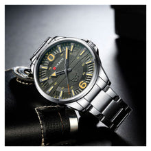 Cargar imagen en el visor de la galería, RELOJ PARA HOMBRE CURREN 8389SL - PLATEADO
