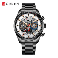 Cargar imagen en el visor de la galería, RELOJ PARA HOMBRE CURREN CUR8391BKRG - GRIS