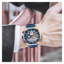 Cargar imagen en el visor de la galería, RELOJ PARA HOMBRE CURREN 8391BL - AZUL