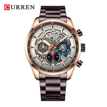 Cargar imagen en el visor de la galería, RELOJ PARA HOMBRE CURREN 8391CF - BRONCE