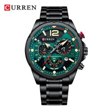 Cargar imagen en el visor de la galería, RELOJ PARA HOMBRE CURREN 8395BKGR - NEGRO