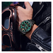Cargar imagen en el visor de la galería, RELOJ PARA HOMBRE CURREN 8395BKGR - NEGRO