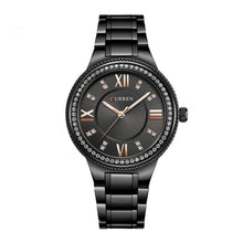 Cargar imagen en el visor de la galería, RELOJ PARA MUJER CURREN 9004BK - NEGRO