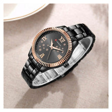 Cargar imagen en el visor de la galería, RELOJ PARA MUJER CURREN 9009BK - NEGRO