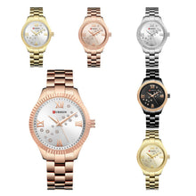 Cargar imagen en el visor de la galería, RELOJ PARA MUJER CURREN 9009RGWT - ORO ROSA