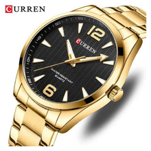 Cargar imagen en el visor de la galería, RELOJ PARA HOMBRE CURREN 8434 KRED711801 - DORADO