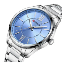 Cargar imagen en el visor de la galería, RELOJ PARA HOMBRE CURREN 8423 KRED631903 - PLATEADO