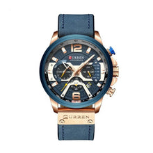 Cargar imagen en el visor de la galería, RELOJ CLÁSICO PARA HOMBRE CURREN KREC KREC57180303 - AZUL