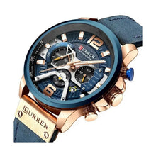 Cargar imagen en el visor de la galería, RELOJ CLÁSICO PARA HOMBRE CURREN KREC KREC57180303 - AZUL