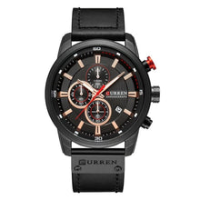 Cargar imagen en el visor de la galería, RELOJ CLÁSICO PARA HOMBRE CURREN KREB9401 KREB9401 - NEGRO