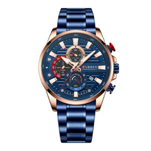 Cargar imagen en el visor de la galería, RELOJ PARA HOMBRE CURREN KRED612005 KRED612005 - AZUL