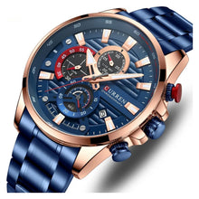 Cargar imagen en el visor de la galería, RELOJ PARA HOMBRE CURREN KRED612005 KRED612005 - AZUL