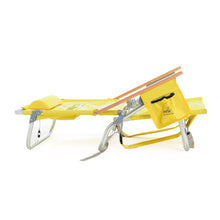 Cargar imagen en el visor de la galería, INVICTA BEACH CHAIRS ALUMINUM FOLDING WITH WOOD ARMREST 60X62X78CM