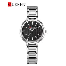 Cargar imagen en el visor de la galería, RELOJ PARA MUJER CURREN 9109 KREE3801 - PLATEADO