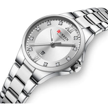 Cargar imagen en el visor de la galería, RELOJ PARA HOMBRE CURREN KREE3301 - PLATEADO