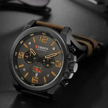 Cargar imagen en el visor de la galería, RELOJ PARA HOMBRE CURREN M-8809 KREC080102 - MARRÓN