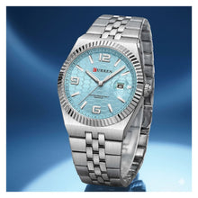 Cargar imagen en el visor de la galería, RELOJ PARA HOMBRE CURREN KREE4703 KREE4703 - PLATEADO