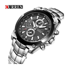 Cargar imagen en el visor de la galería, RELOJ PARA HOMBRE CURREN 8025 KREA251901 - PLATEADO
