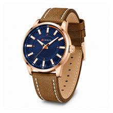 Cargar imagen en el visor de la galería, RELOJ CLÁSICO PARA HOMBRE CURREN BUSINESS KRED22202111 - MARRÓN