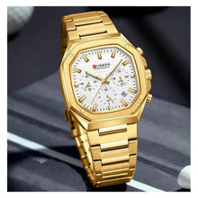 Cargar imagen en el visor de la galería, RELOJ PARA HOMBRE CURREN 8459 KREE0603 - DORADO
