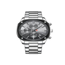 Cargar imagen en el visor de la galería, RELOJ PARA HOMBRE CURREN 8490 KREE4201 - PLATEADO