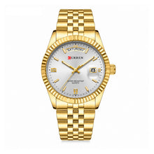 Cargar imagen en el visor de la galería, RELOJ PARA HOMBRE CURREN 8498 KREE4705 - DORADO