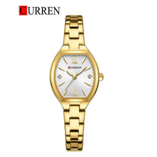 Cargar imagen en el visor de la galería, RELOJ PARA MUJER CURREN 9112 KREE4605 - DORADO