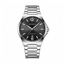 Cargar imagen en el visor de la galería, RELOJ PARA HOMBRE CURREN ELEGANCE KREE5001 - PLATEADO