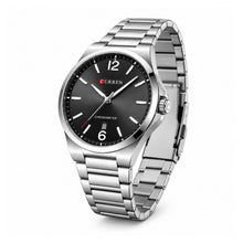 Cargar imagen en el visor de la galería, RELOJ PARA HOMBRE CURREN ELEGANCE KREE5001 - PLATEADO