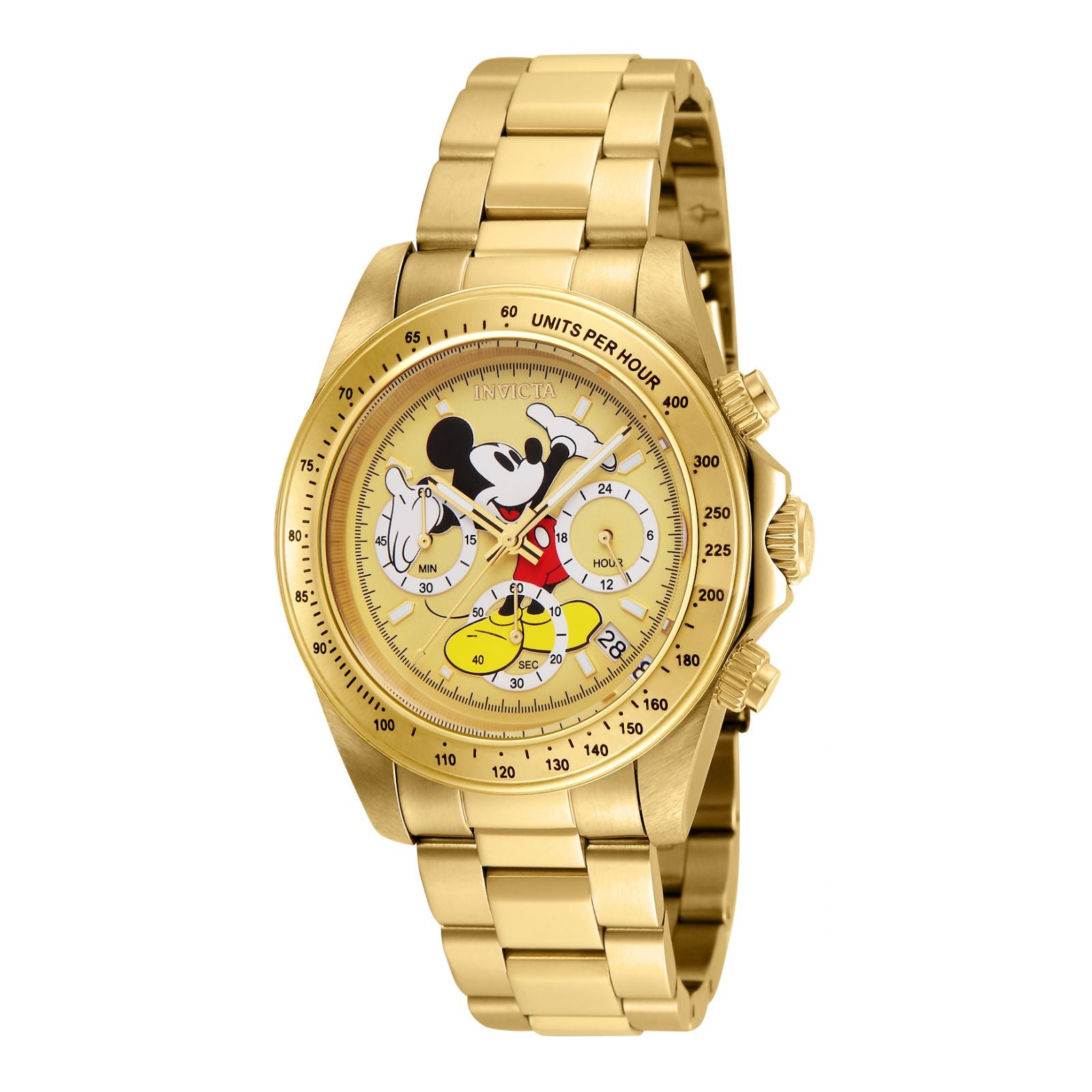 Invicta Disney Mickey Mouse Uhr Invicta Mickey Mouse Watch Gold