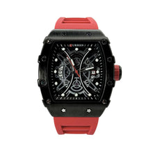 Cargar imagen en el visor de la galería, RELOJ DEPORTIVO PARA HOMBRE CURREN 8438 KRED8003 - ROJO