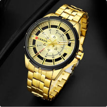 Cargar imagen en el visor de la galería, RELOJ PARA HOMBRE CURREN 8333 KREC5518 - DORADO